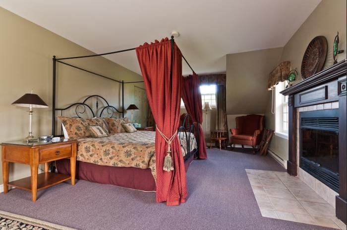 Auberge Le Tricorne North Hatley Kamer foto